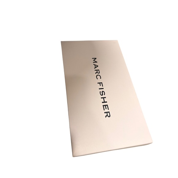 Marc Fisher Women Dark Red Patent Bow Slingback Kitten Heels Size 6M - Picture 6 of 7